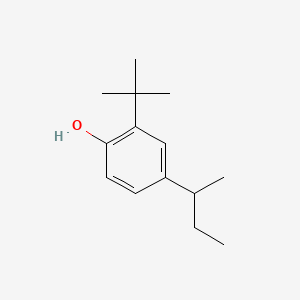molecular formula C14H22O B1605694 4-Sec-butyl-2-tert-butylphenol CAS No. 52184-13-1