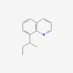 molecular formula C13H15N B1605703 8-(sec-Butyl)quinoline CAS No. 67634-06-4