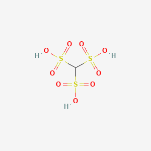 molecular formula CH4O9S3 B1605706 Methanetrisulphonic acid CAS No. 54322-33-7