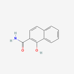 molecular formula C11H9NO2 B1605713 2-Naphthalenecarboxamide, 1-hydroxy- CAS No. 62353-80-4