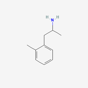 molecular formula C10H15N B1605716 Ortetamine CAS No. 5580-32-5
