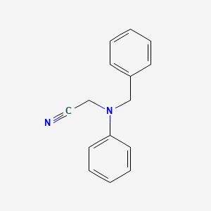 molecular formula C15H14N2 B1605721 (Benzylphenylamino)acetonitrile CAS No. 36271-19-9
