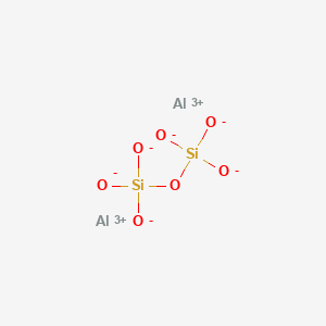 molecular formula Al2O7Si2 B1605726 Silicic acid (H6Si2O7), aluminum salt (1:2) CAS No. 22708-90-3