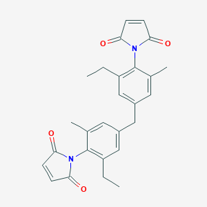 molecular formula C27H26N2O4 B160573 Bis(3-ethyl-5-methyl-4-maleimidophenyl)methane CAS No. 105391-33-1
