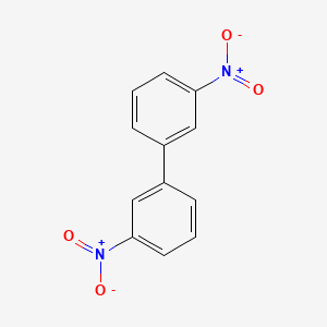 molecular formula C12H8N2O4 B1605736 3,3'-Dinitrobiphenyl CAS No. 958-96-3