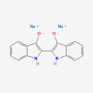 molecular formula C16H10N2Na2O2 B1605738 Indigo White CAS No. 894-86-0