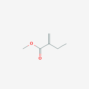 molecular formula C6H10O2 B1605741 METHYL 2-METHYLENEBUTANOATE CAS No. 2177-67-5