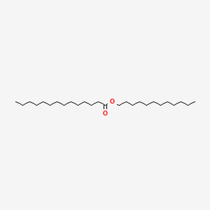 molecular formula C26H52O2 B1605742 Lauryl Myristate CAS No. 2040-64-4