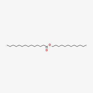 molecular formula C26H52O2 B1605742 Lauryl myristate CAS No. 2040-64-4