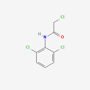 molecular formula C8H6Cl3NO B1605746 2-Chloro-N-(2,6-dichlorophenyl)acetamide CAS No. 3644-56-2