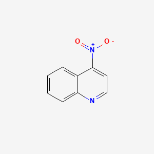 molecular formula C9H6N2O2 B1605747 4-Nitroquinoline CAS No. 3741-15-9