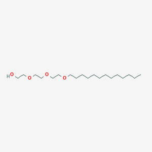 molecular formula C19H40O4 B1605749 Triethylene glycol monotridecyl ether CAS No. 4403-12-7