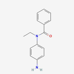 molecular formula C15H16N2O B1605755 N-(4-Aminophenyl)-N-ethylbenzamide CAS No. 6471-31-4