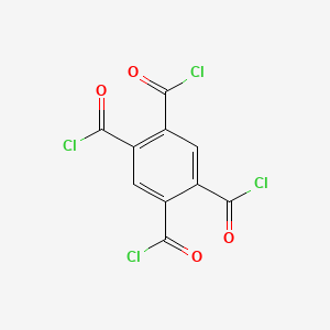 molecular formula C10H2Cl4O4 B1605761 1,2,4,5-Benzenetetracarbonyl tetrachloride CAS No. 7710-20-5
