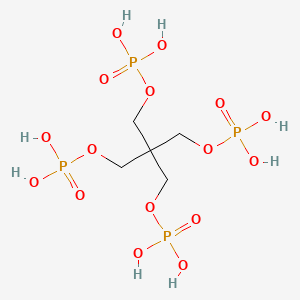 molecular formula C5H16O16P4 B1605762 Pentaerythritol octahydrogen tetraphosphate CAS No. 7440-78-0