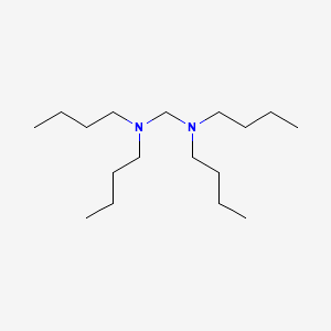 molecular formula C17H38N2 B1605765 N,N,N',N'-Tetrabutylmethylenediamine CAS No. 20280-10-8