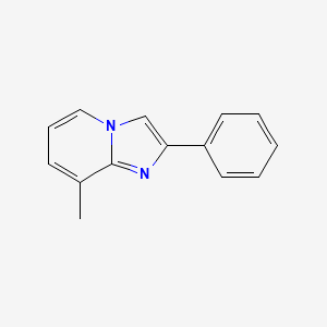 8-Methyl-2-phenylimidazo[1,2-a]pyridine