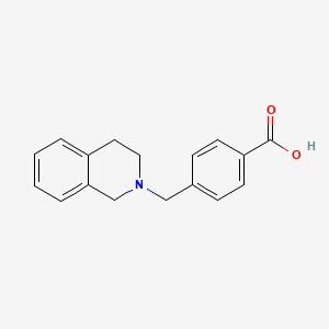 4-(3,4-Dihydro-2(1H)-isoquinolinylmethyl)benzoic acid
