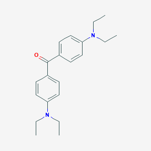 molecular formula C21H28N2O B160578 4,4'-Bis(diethylamino)benzophenone CAS No. 90-93-7