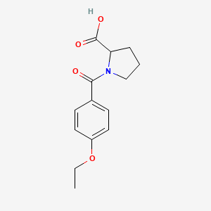 1-(4-Ethoxybenzoyl)pyrrolidine-2-carboxylic acid