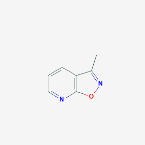 molecular formula C7H6N2O B1605792 3-Methylisoxazolo[5,4-b]pyridine CAS No. 58035-50-0