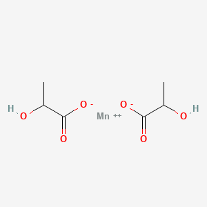 molecular formula C6H10MnO6 B1605795 Manganese lactate CAS No. 51877-53-3