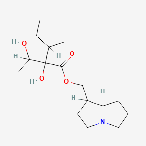 molecular formula C16H29NO4 B1605796 Curassavine CAS No. 68385-70-6