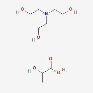 molecular formula C9H21NO6 B1605800 Triethanolamine lactate CAS No. 20475-12-1