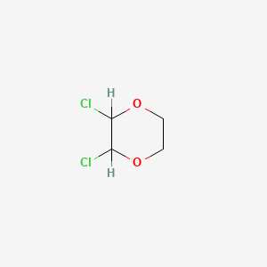 molecular formula C4H6Cl2O2 B1605819 2,3-Dichloro-1,4-dioxane CAS No. 95-59-0