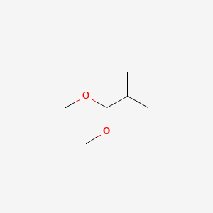 molecular formula C6H14O2 B1605822 1,1-二甲氧基-2-甲基丙烷 CAS No. 41632-89-7