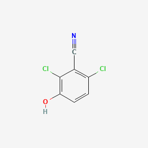 molecular formula C7H3Cl2NO B1605826 2,6-Dichloro-3-hydroxybenzonitrile CAS No. 3336-34-3