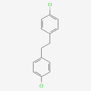 molecular formula C14H12Cl2 B1605829 ETHANE, 1,2-BIS(p-CHLOROPHENYL)- CAS No. 5216-35-3