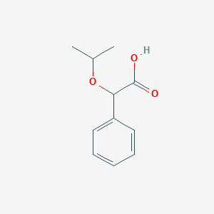molecular formula C11H14O3 B1605838 2-Isopropoxy-2-phenylacetic acid CAS No. 5394-87-6