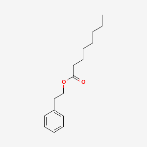 molecular formula C16H24O2 B1605844 Phenethyl octanoate CAS No. 5457-70-5