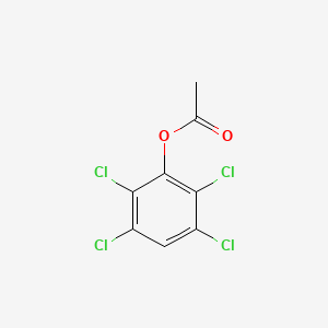 molecular formula C8H4Cl4O2 B1605866 2,3,5,6-Tetrachlorophenol acetate CAS No. 61925-90-4