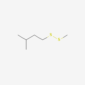 molecular formula C6H14S2 B1605869 Methyl isopentyl disulfide CAS No. 72437-56-0