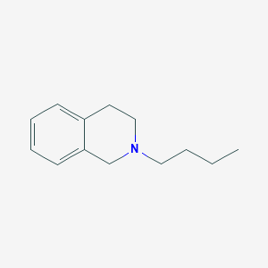 molecular formula C13H19N B1605874 2-Butyl-1,2,3,4-tetrahydroisoquinoline CAS No. 92195-34-1
