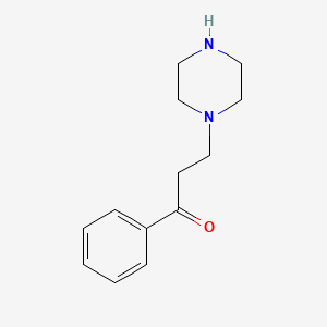 B1605876 3-(1-Piperazinyl)propiophenone CAS No. 84604-68-2