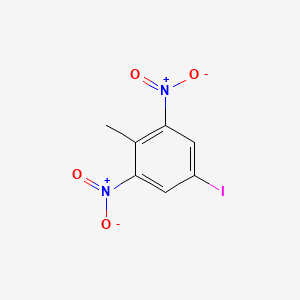 molecular formula C7H5IN2O4 B1605881 5-Iodo-2-methyl-1,3-dinitrobenzene CAS No. 6633-30-3