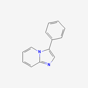 molecular formula C13H10N2 B1605887 3-Phenylimidazo[1,2-a]pyridine CAS No. 92961-15-4
