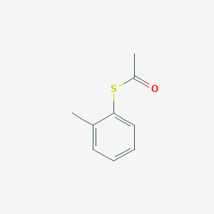 molecular formula C9H10OS B1605889 S-(2-methylphenyl) ethanethioate CAS No. 10436-57-4