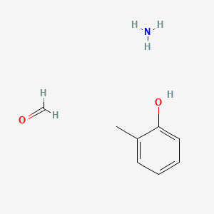 Formaldehyde, polymer with ammonia and 2-methylphenol