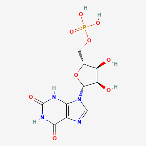 molecular formula C10H13N4O9P B1605901 5'-Xanthylic acid CAS No. 523-98-8