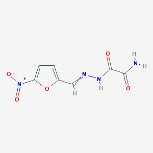 molecular formula C7H6N4O5 B1605907 N-(5-Nitrofurfurylidenamino)oxamide CAS No. 3270-71-1