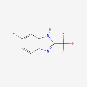 Benzimidazole, 5-fluoro-2-(trifluoromethyl)-