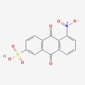 6-Anthracenesulfonic acid, 9,10-dihydro-9,10-dioxo-1-nitro-