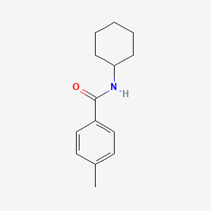 molecular formula C14H19NO B1605929 N-Cyclohexyl-4-methylbenzamide CAS No. 53205-68-8