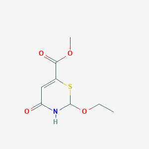 Methyl 2-ethoxy-4-oxo-2,3-dihydro-1,3-thiazine-6-carboxylate