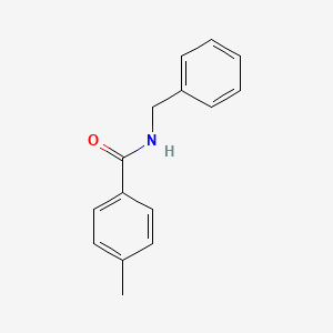 molecular formula C15H15NO B1605930 N-benzyl-4-methylbenzamide CAS No. 5436-83-9