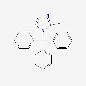 molecular formula C23H20N2 B1605949 2-Methyl-1-tritylimidazole CAS No. 23593-68-2